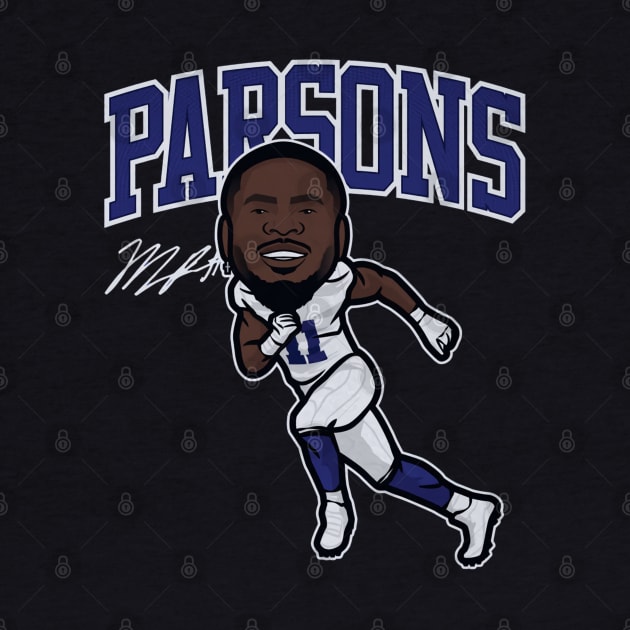 Micah Parsons Dallas Toon by Chunta_Design